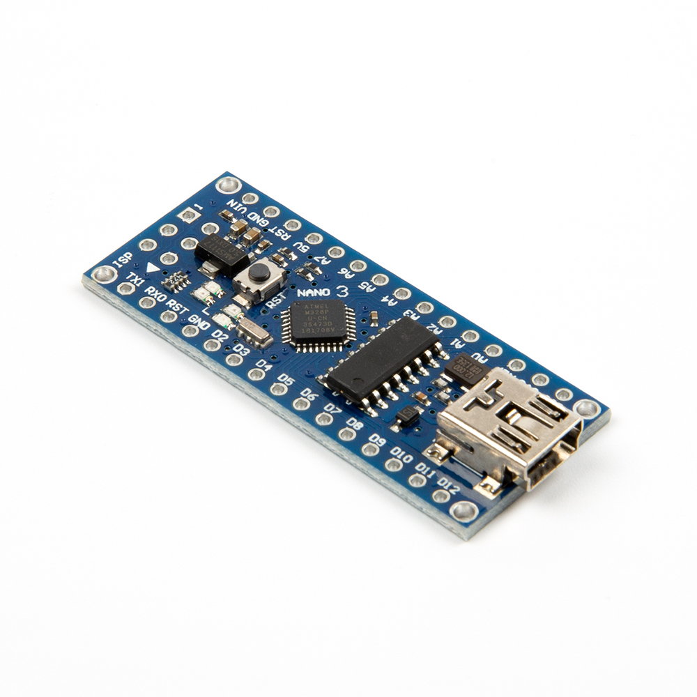 Контроллер Arduino Nano V3.0 CH340 Atmega328P, с кабелем, нераспаянный